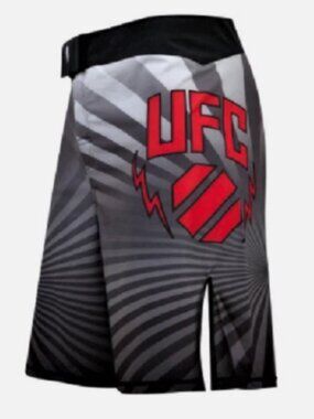 NEW Octagon Men's UFC Shock Training Gray Shorts, Sz. 26